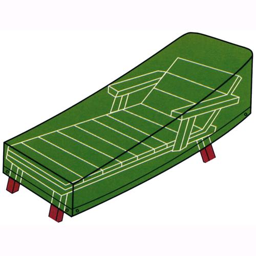 Telo Verde Pvc Di Protezione/Copertura Lettino Giardino 175x76xh.30/79 Cm.