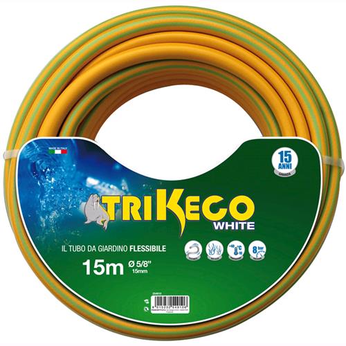 Tubo Irrigazione Magliato 4 Strati Trikeco White Ø 1/2" Lunghezza 50 Mt.