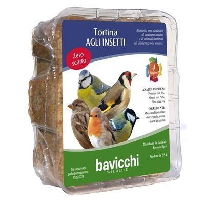 TORTINA INSETTI  315G WILDBIRD BAVICCHI