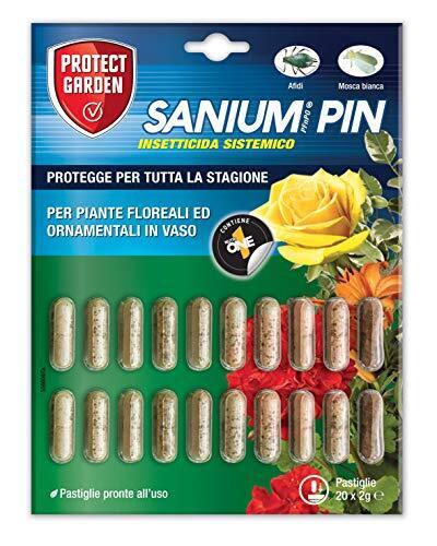 Protect Garden Sanium Pin PFnPO, Insetticida Sistemico in Pillole. Elimina Af...