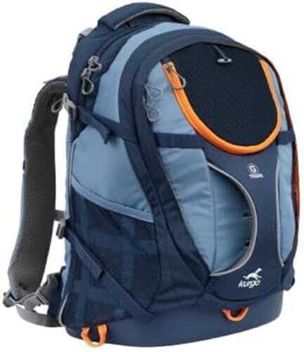 KURGO - Backpack G-Train K9, Color Navy - (729849174740)