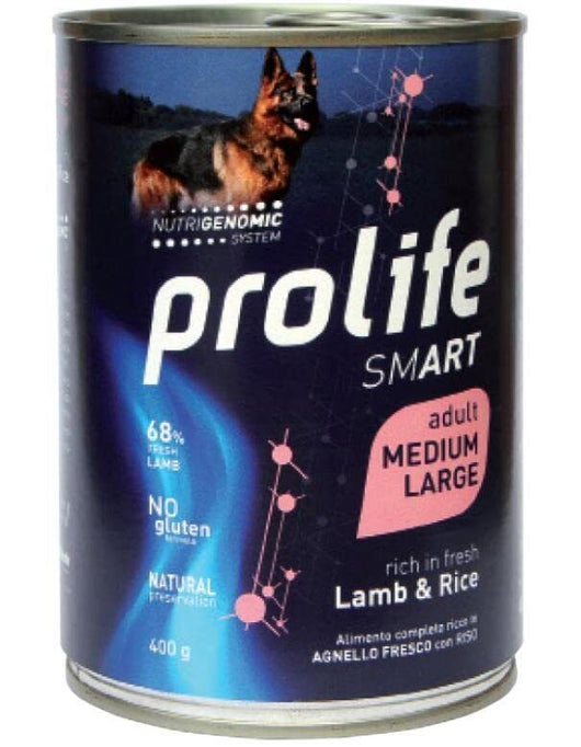 PROLIFE SMART ADULT AGNELLO E RISO MEDIUM LARGE. 400GR