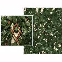 Siepe Verde Artificiale Panelgreen Alloro Su Traliccio In Legno 1x2mt Conf. 6pz