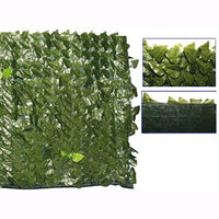 Siepe Verde Artificiale Evergreen Lauro Oscurante Rotolo 3mt.X H.1mt