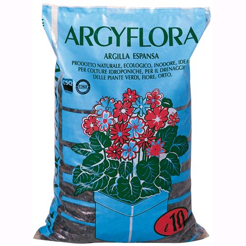 Terriccio Argilla Espansa Per Piante Verdi Argyflora In Busta 10 Lt.