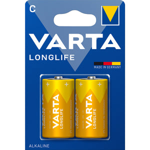 VARTA LONGLIFE ALCALINE 1/2 TORCIA BL.2 PZ * VARTA BL 10,0