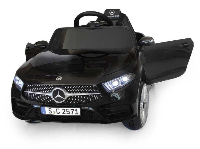 Macchina Elettrica per Bambini 12V con Licenza Mercedes CLS 350 AMG Nera