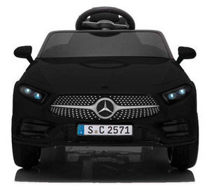 Macchina Elettrica per Bambini 12V con Licenza Mercedes CLS 350 AMG Nera