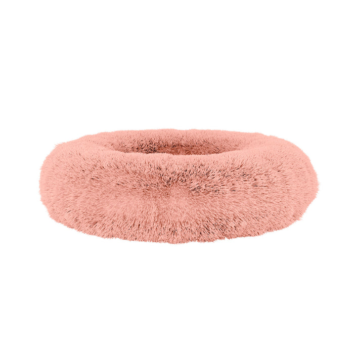 Cuccia per Cani e Gatti Ø70 cm in Poliestere Rosa