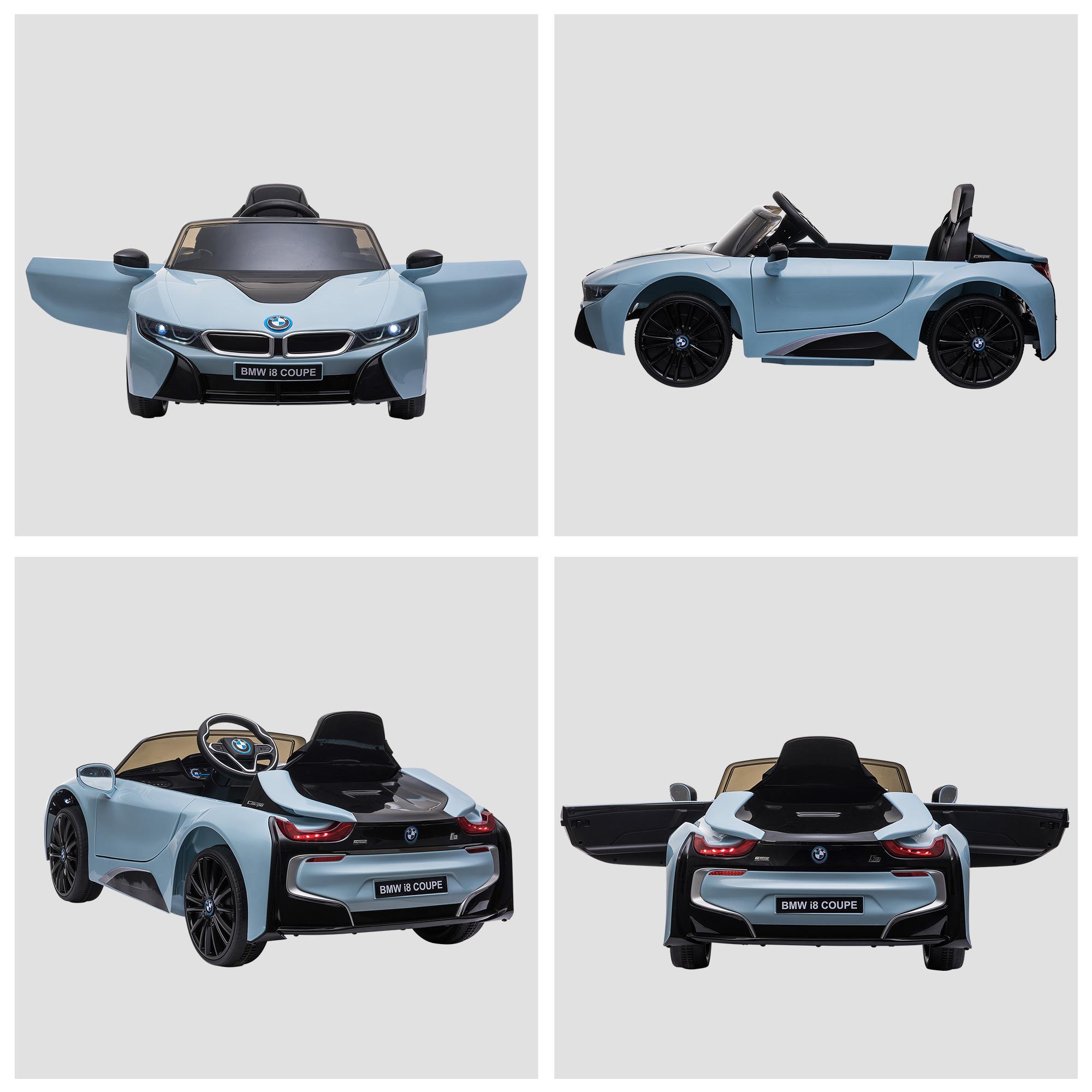 Macchina Elettrica per Bambini 6V con Licenza BMW I8 Coupè Blu