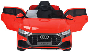 Macchina Elettrica per Bambini 12V con Licenza Audi Q8 Bianca