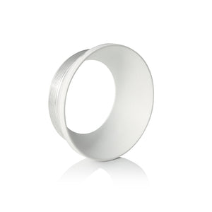 Anello Bianco Proiettore Smile Alluminio Bianco 15W