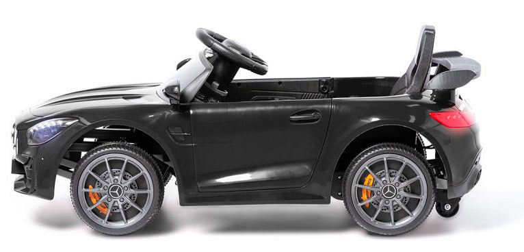 Macchina Elettrica per Bambini 12V con Licenza Mercedes GTR Small AMG Nera