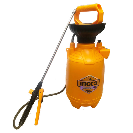 Pompa irroratrice a spalla Nebulizzatore a pressione 5 Lt con Lancia Ingco HSPP30502