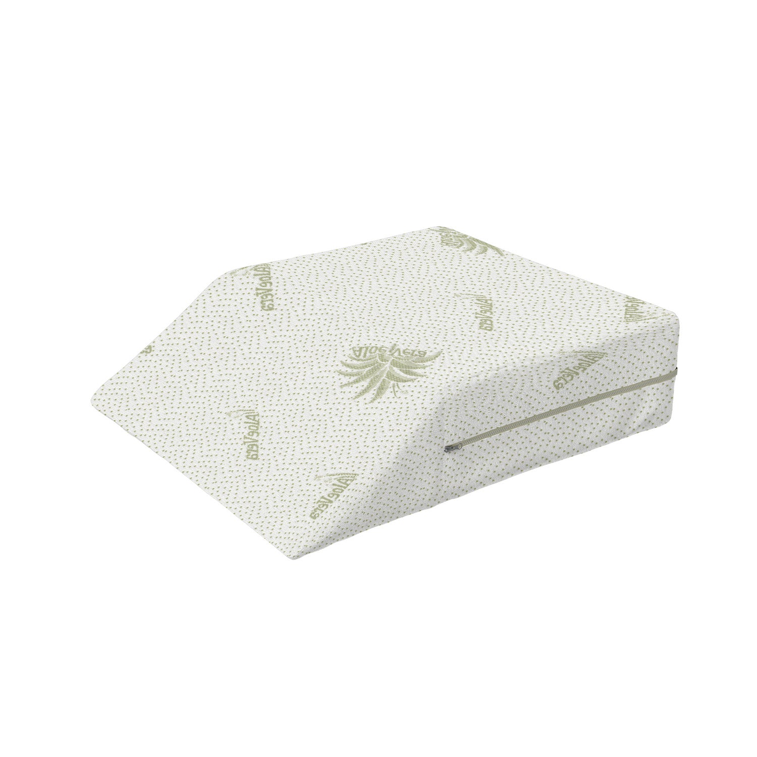 Cuscino Riposa Gambe Aloe Vera in Memory Foam Bianco