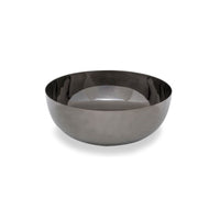 Lavandino da appoggio 'Loft Basin' in metallo Ã˜ 37x16h cm by Cipi - Nickel