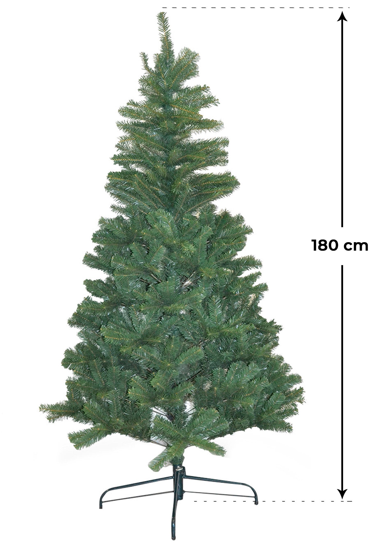 Albero di Natale Artificiale 180 cm 560 Rami Morel Pino Verde