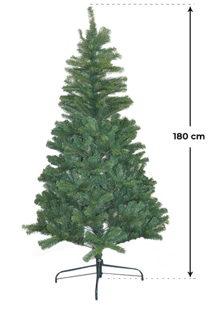 Albero di Natale Artificiale 180 cm 560 Rami Morel Pino Verde