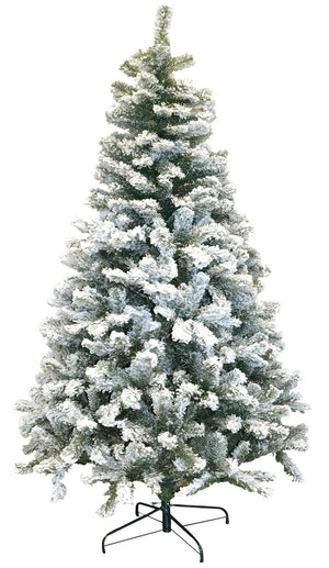 Albero di Natale Artificiale Innevato 180 cm 560 Rami Morel Pino Verde