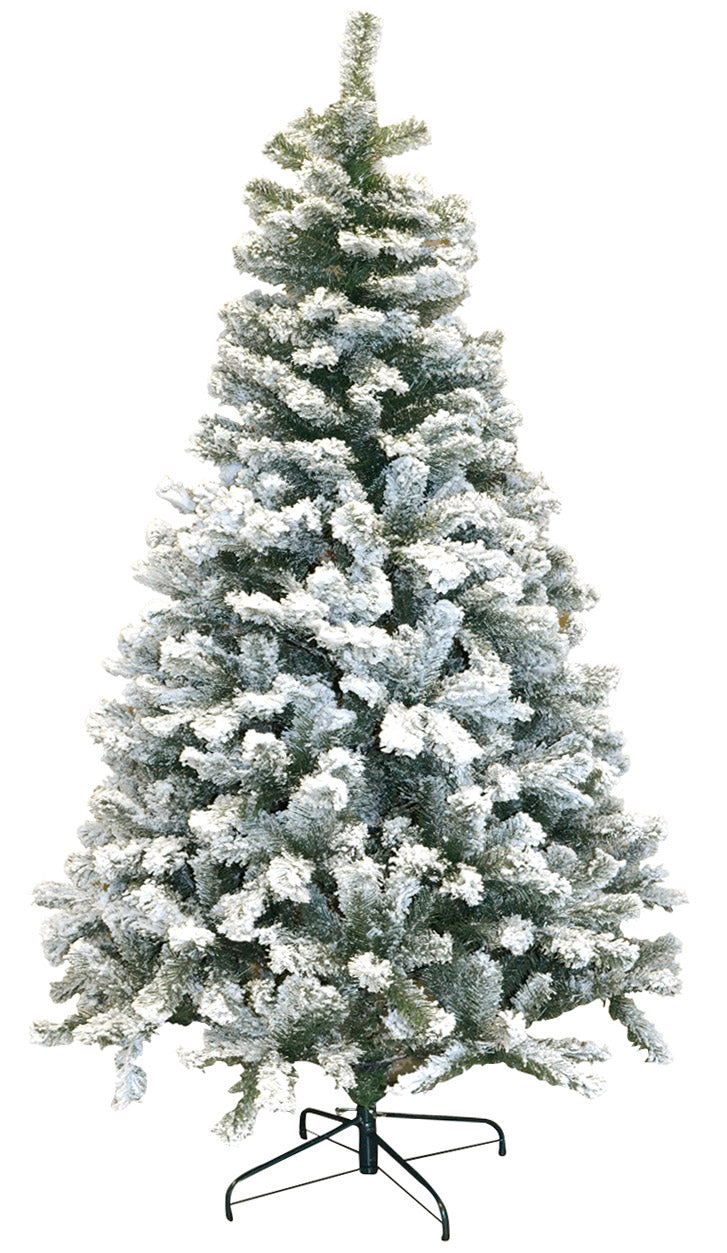 Albero di Natale Artificiale Innevato 180 cm 560 Rami Morel Pino Verde