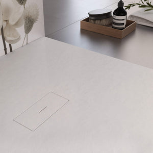 Piatto Doccia in Pietra 70x80 cm Bonussi Manila Bianco