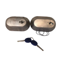 Gruppo di fissaggio per furgoni Coppia Lucchetti Serratura Camion Furgoni Van lock Compact 4212.4212