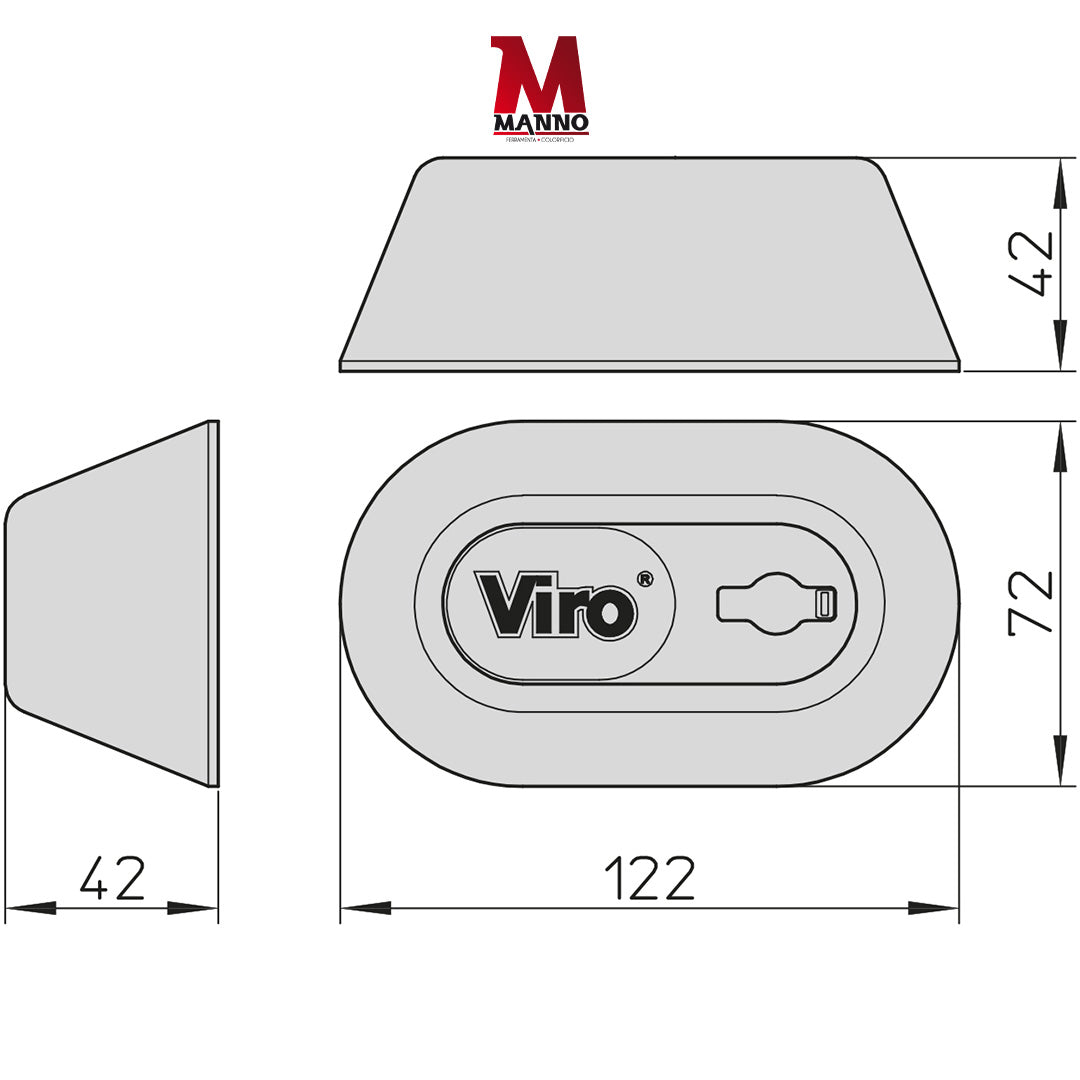 Gruppo di fissaggio per furgoni Coppia Lucchetti Serratura Camion Furgoni Van lock Compact 4212.4212