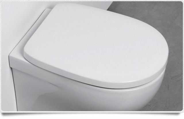 Kit Sanitari filomuro Collezione Pratica - Azzurra ceramica - Bidet filomuro Azzurra Pratica