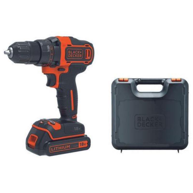 Black and decker trapano avvitatore 18v bdcdd186k