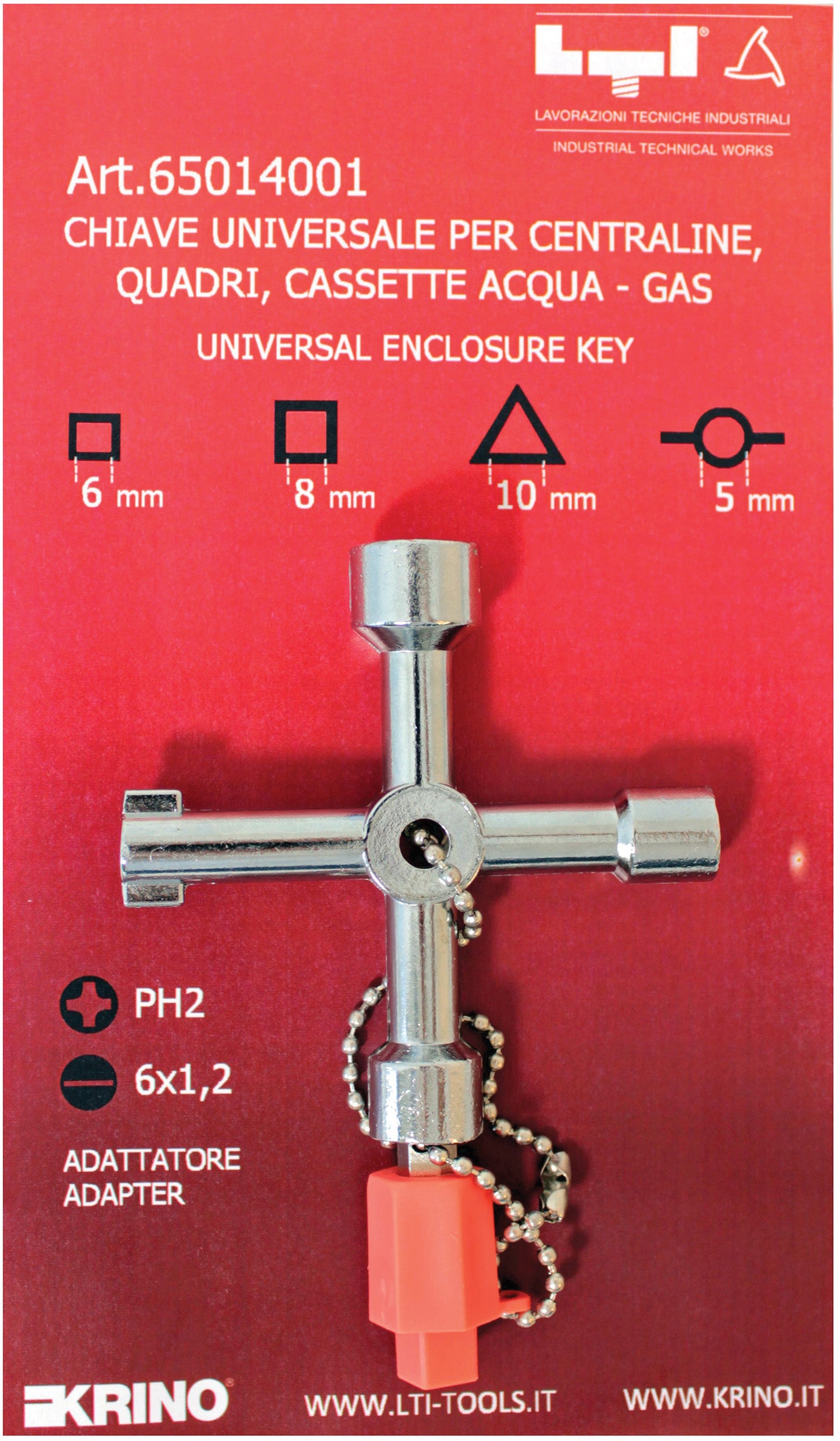 CHIAVE UNIVERSALE PER CASSETTE  PZ 1 