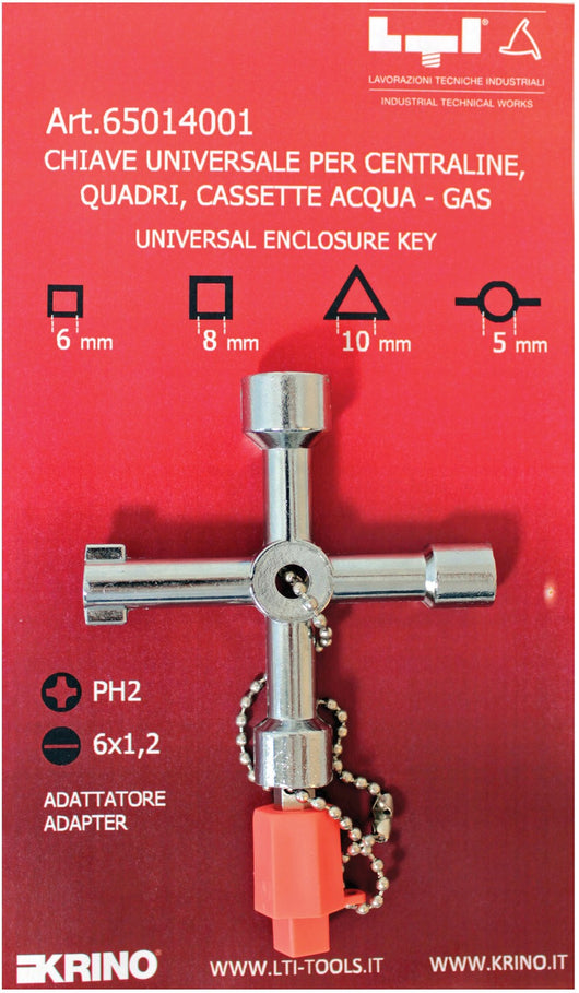 chiave universale per cassette 19072
