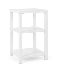 Mobile da Giardino 3 Posti 55x55x90h cm Atlantic Bianco