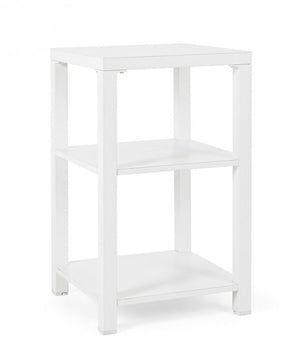 Mobile da Giardino 3 Posti 55x55x90h cm Atlantic Bianco