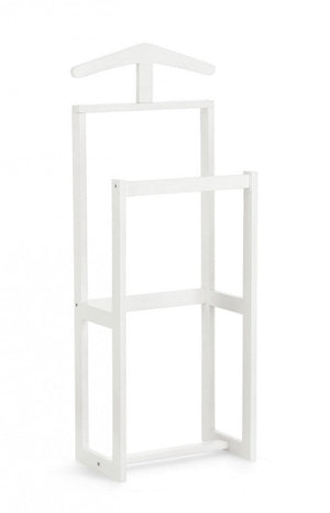 Indossatore Servomuto 40x24x106 cm Daiki in Legno Bianco