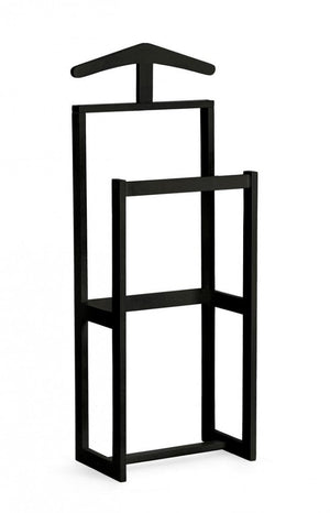 Indossatore Servomuto 40x24x106 cm Daiki in Legno Nero