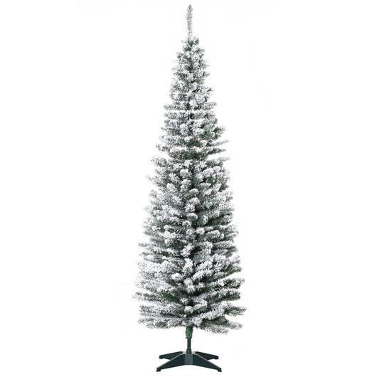 Albero di Natale Artificiale Innevato 180 cm 390 Rami  Pino Verde