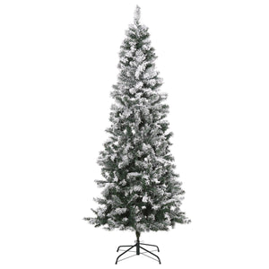 Albero di Natale Artificiale Innevato 210 cm 631 Rami  Pino Verde