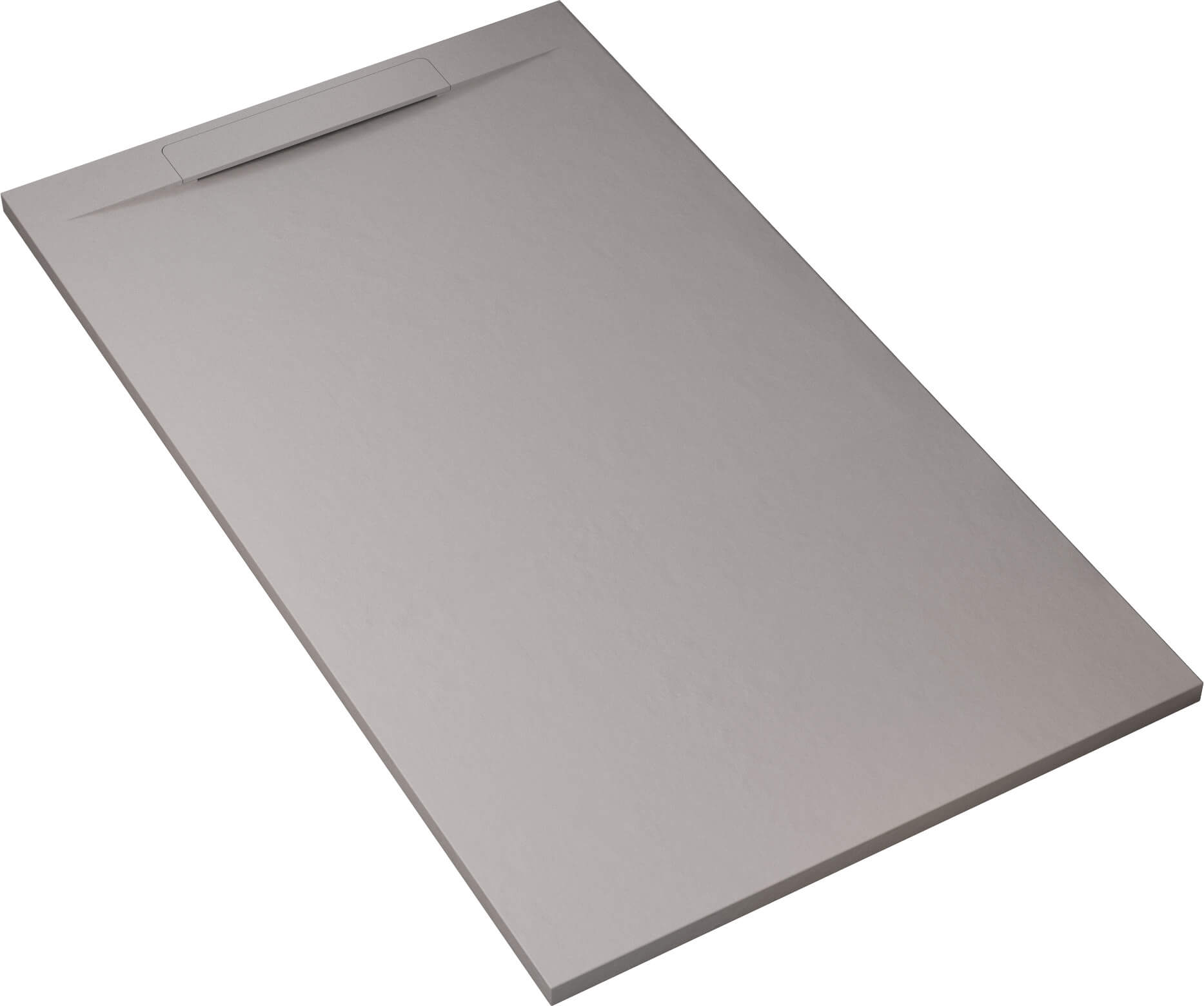 Piatto Doccia in Pietra 70x150 cm Bonussi Ardesia Calcutta Grigio Chiaro