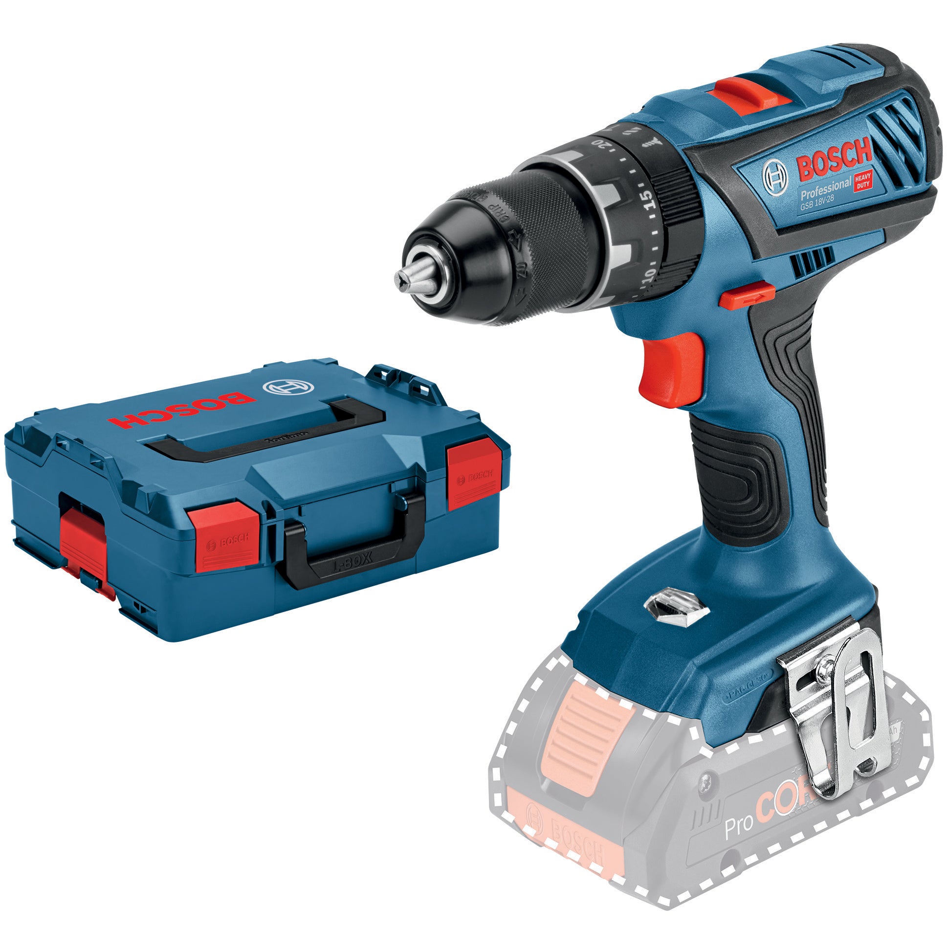 BOSCH-B 18VP TRAPANO S/BATT.  GSB 18V-28  PZ 1,0