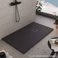 Piatto Doccia in Pietra 70x90 cm Bonussi Canton Nero