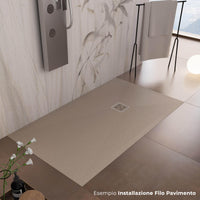 Piatto Doccia in Pietra 70x90 cm Bonussi Canton Moka