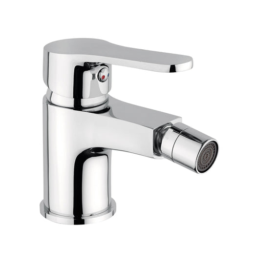 Rubinetto Miscelatore Monocomando Bidet in Ottone Bonussi Memphis Cromato