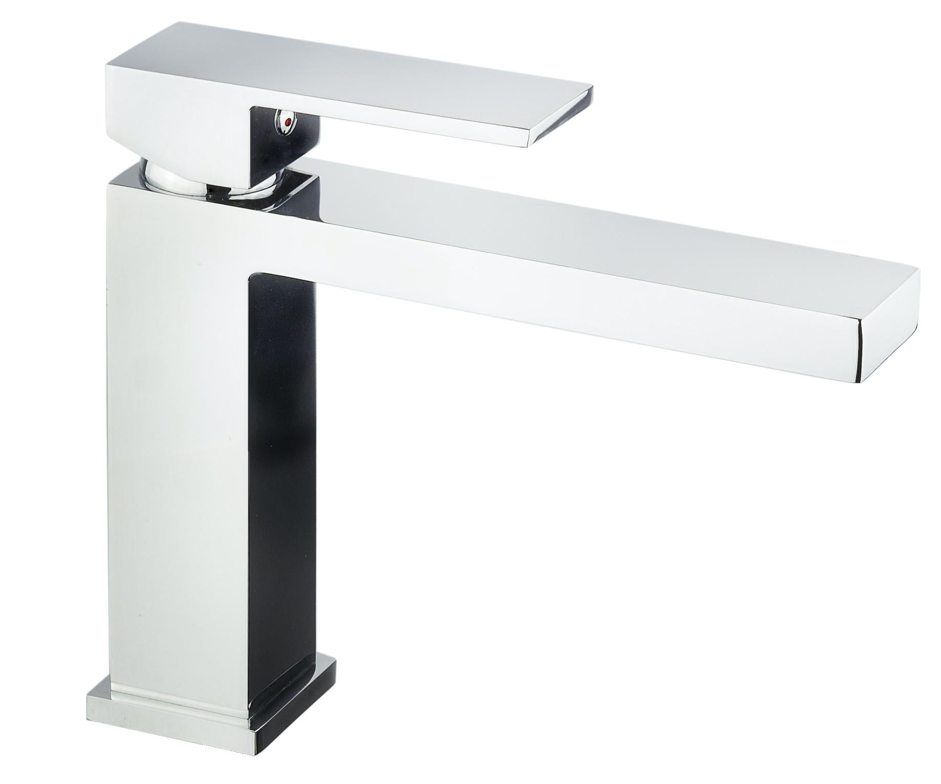 Rubinetto Miscelatore Monocomando Lavabo in Ottone Cromato Bonussi Colorado