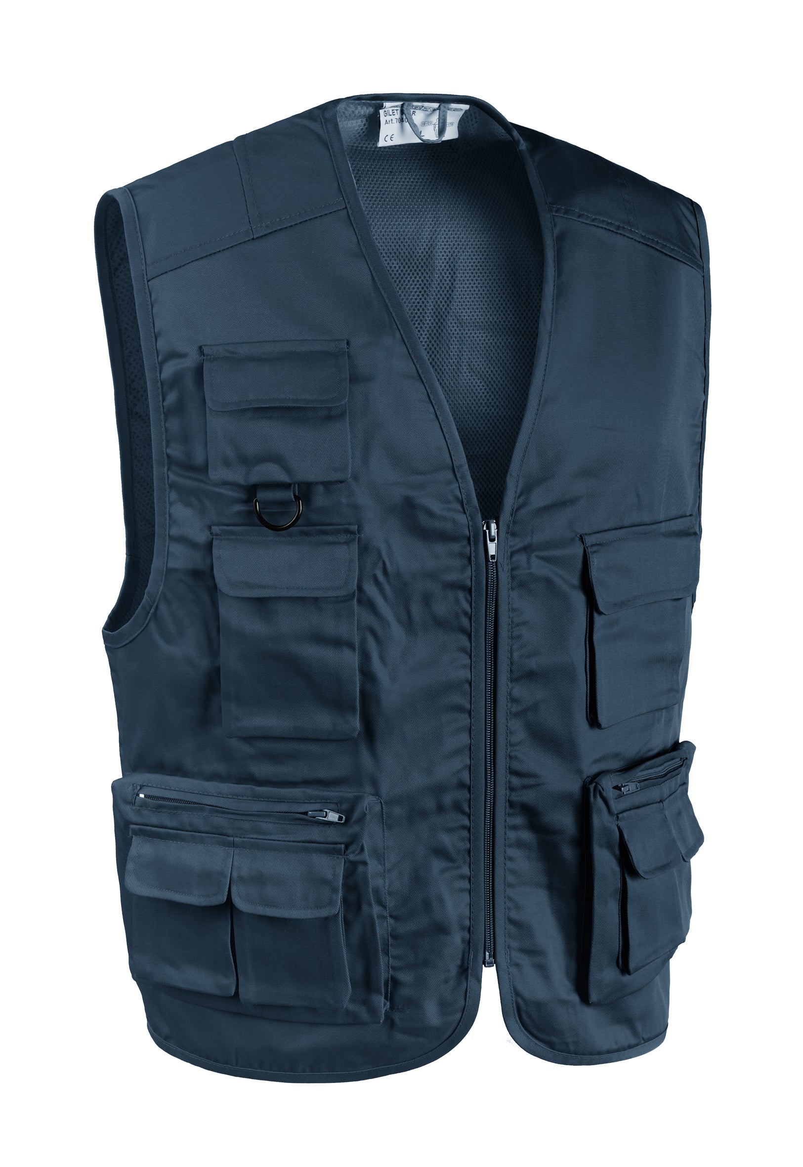 GILET STAR BLU TG. M  PZ 1,0