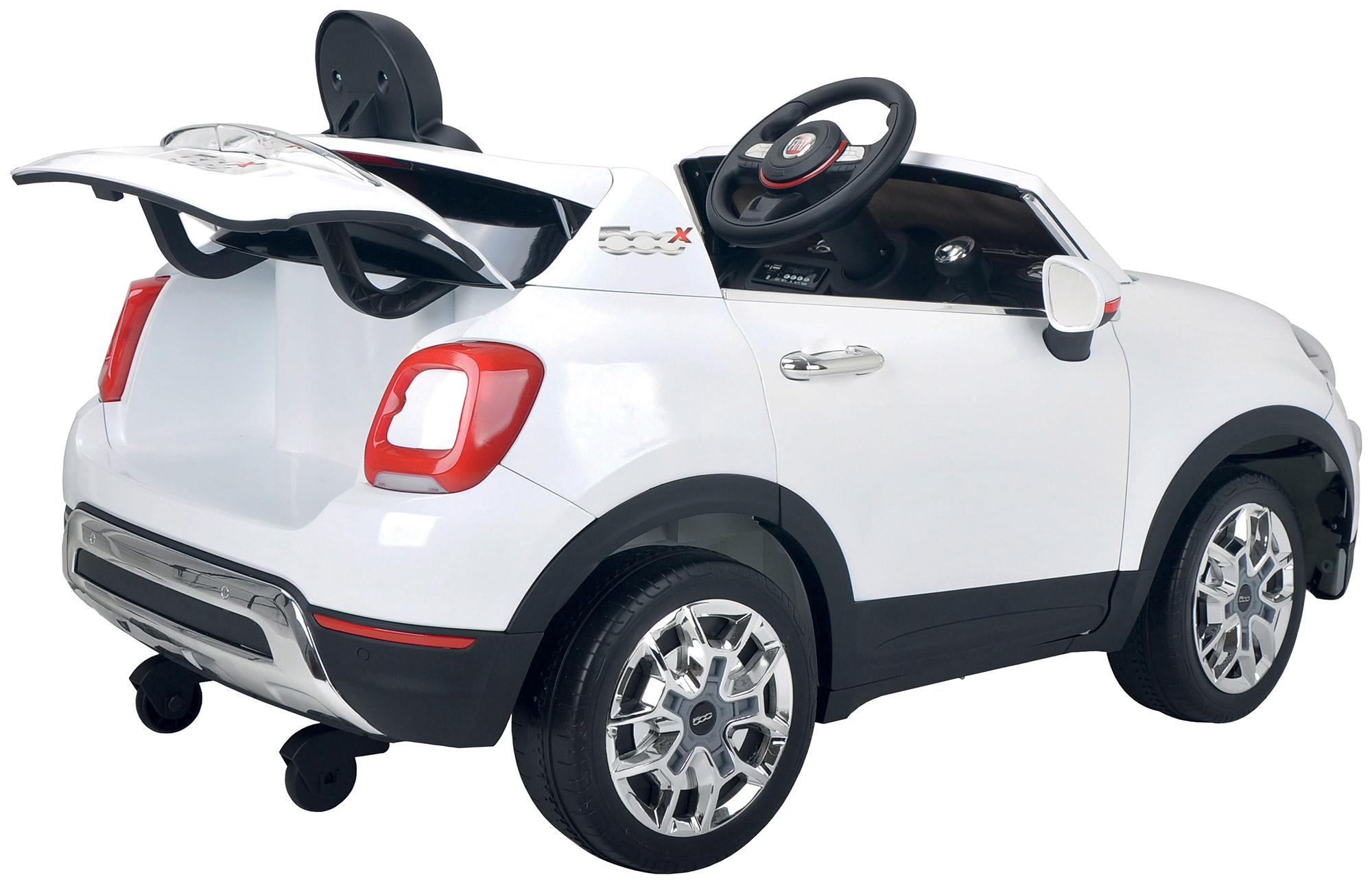 Macchina Elettrica per Bambini 12V con Licenza Fiat 500X Blu