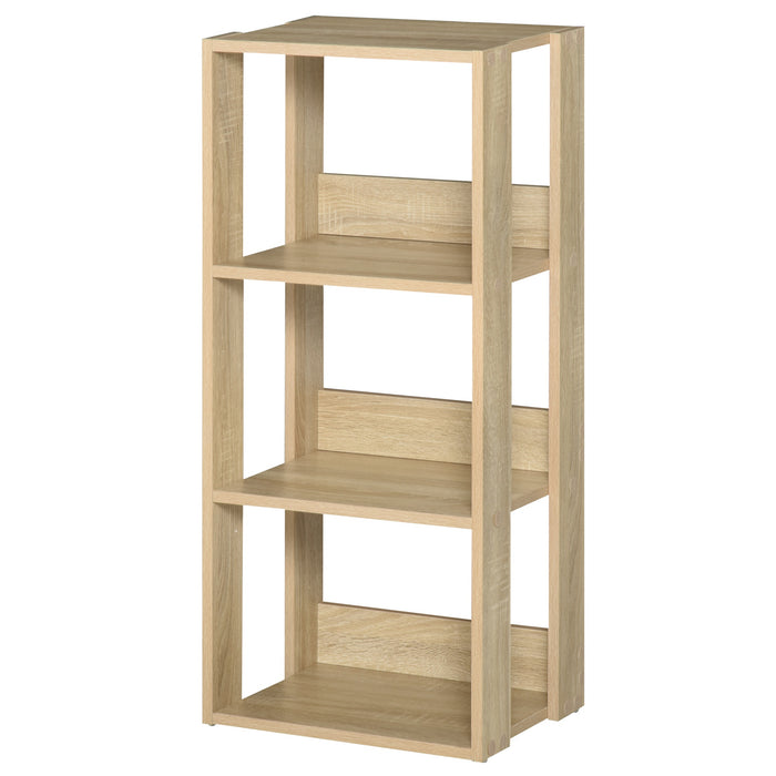 Libreria Scaffale 40x29,2x87,9 cm 3 Ripiani in Legno