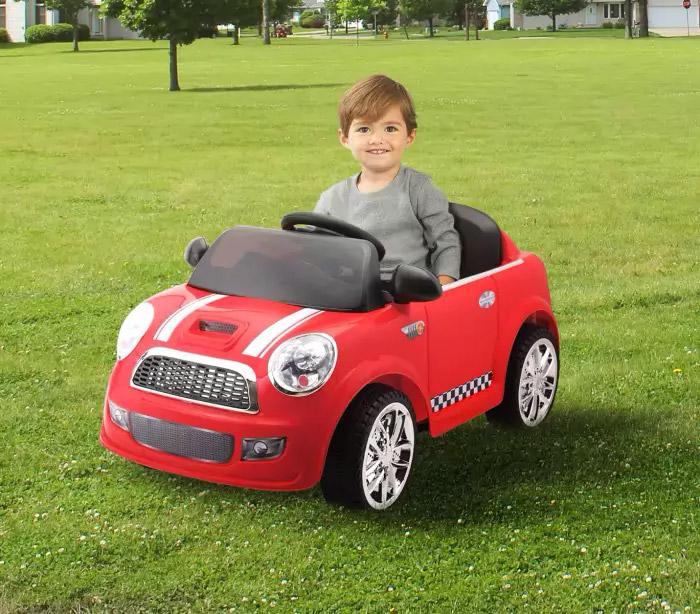 Macchina Elettrica per Bambini 12V Kidfun Mini Car Blu