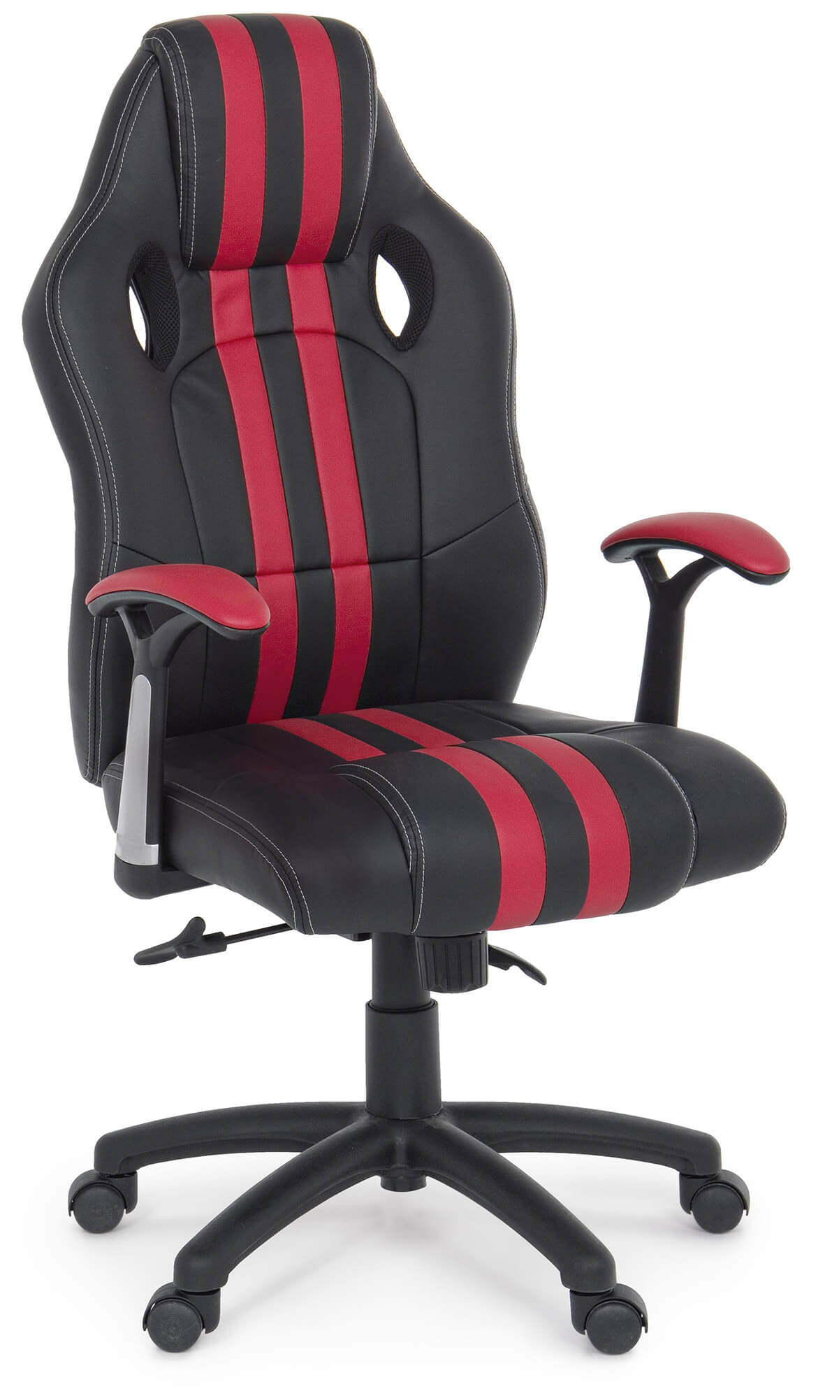 Sedia Poltrona da Gaming in Similpelle Spider Rossa