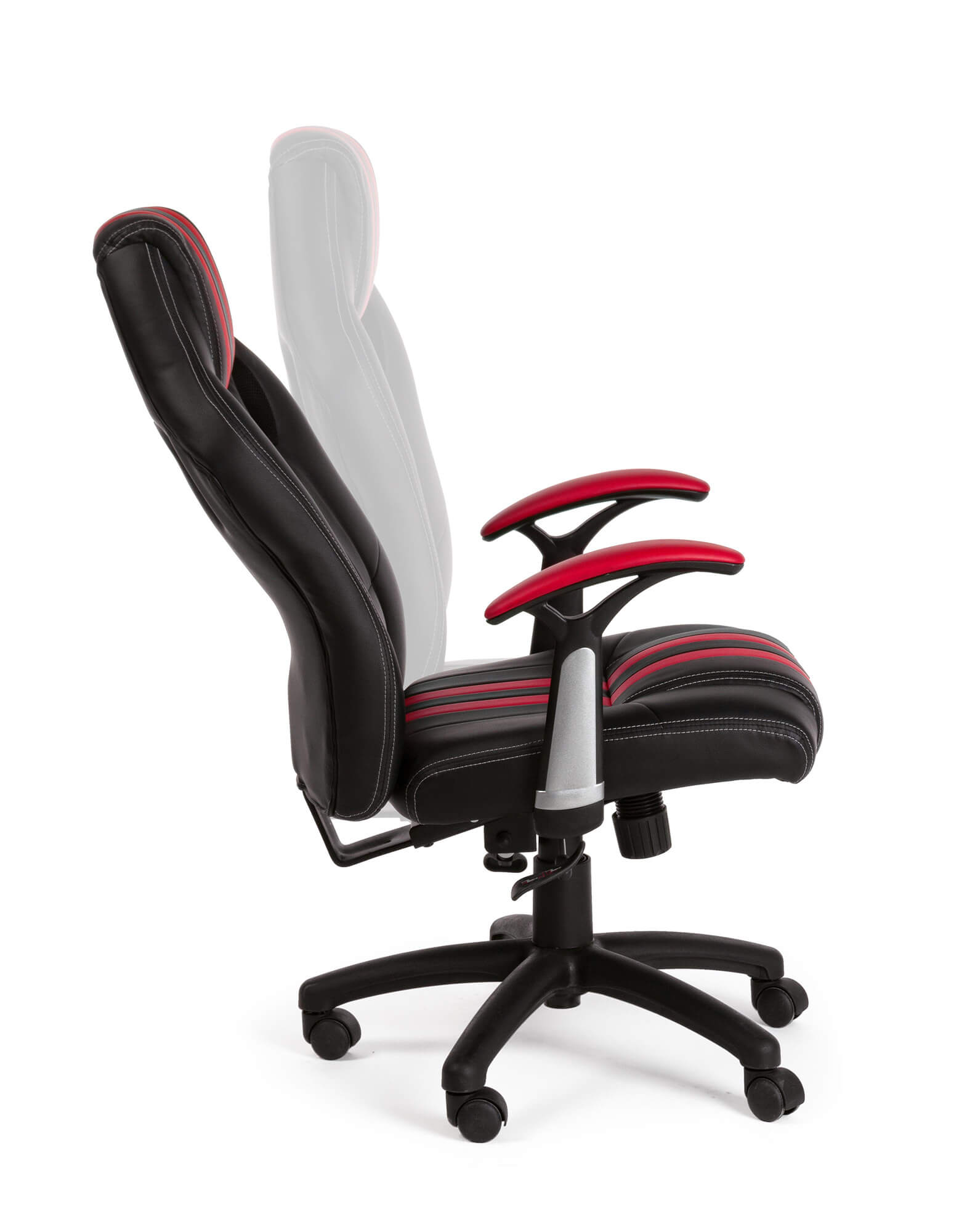 Sedia Poltrona da Gaming in Similpelle Spider Rossa