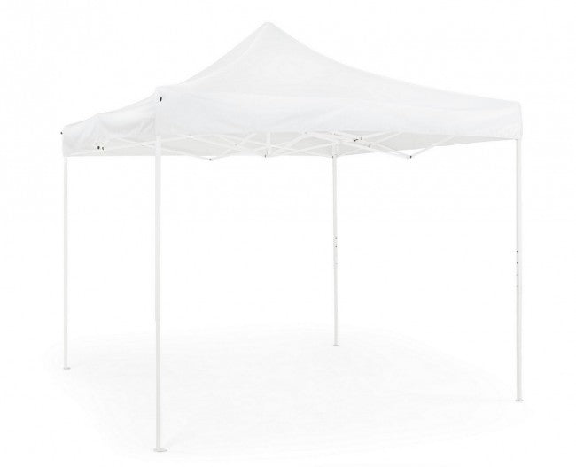 Gazebo Pieghevole da Giardino 2,91x4,31xh2,96m Pandora Bianca